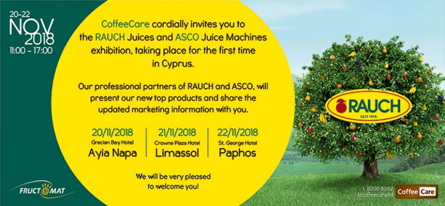 Rauch Juices and Asco Juices Machines Exhibition